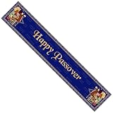 Facile à ranger : le chemin de table Hanoukka est fait de tissu doux, facile à plier à ranger, économisant beaucoup d'espace une fois placé.