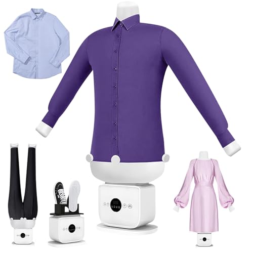 HENGCMM Stira Camicie Automatico Manichino Asciugatura E Stiratura Magliette, Asciugatura E Stiratura, Asciugatura Rapida in 8 Minuti, per Qualsiasi Tipo di Tessuto, Abbigliamento E Scarpe B