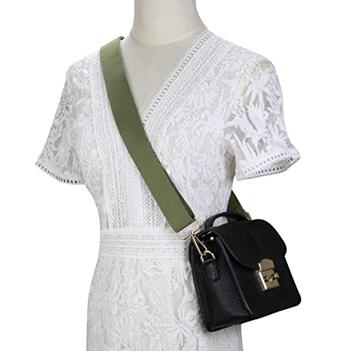 Image of Allzedream Thick Purse Strap Wide Adjustable Replacement Crossbody Bag Handbag