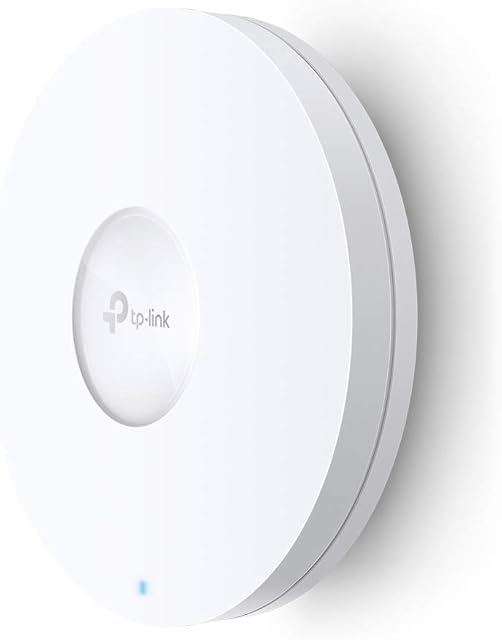 TP-Link AX1800 Wireless Dual Band Ceiling Mount Access Point, Wi-Fi 6 , Gbps Ethernet port support 802.3at PoE+, Ultra-High Performing Enterprise Wireless for High-Density Environments(EAP620 HD)