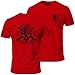 One Nation Under God Military T-Shirt X-Large Red