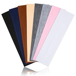 8 Pack Headbands for Women, Elastic Soft Hair Bands Non Slip Women’s Fashion Headbands for Daily Workout Yoga Running (Multicolor)
