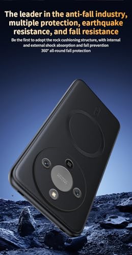 Étui en cuir synthétique antichoc vert pour Honor X9D et X70