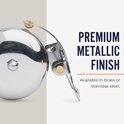 Image of Pennant Bicycle Bell Brass