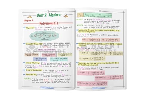 Image of Class 10 Maths + Science + SST Combo 2026-27 | Handwritten Colorful Short Notes & Formula Book | CBSE NCERT Quick Revision Guide for Board Exams