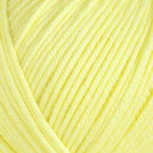 Image of Baby Cotton Blend Yarn - Soft Sport Weight Yarn for Crochet & Amigurumi - 50g /180yds - 60% Cotton 40% Acrylic - Ideal for Baby & Knitting Proj.(Lemon, 1 Ball)