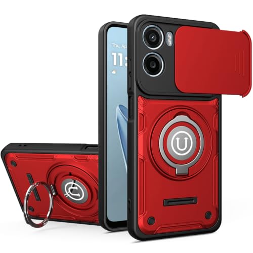 Coque Motorola Moto G05 antichoc robuste avec support et cache caméra coulissant