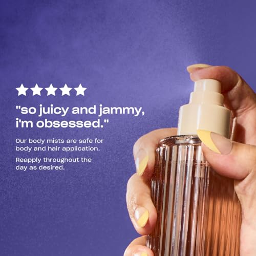 Snif Berry Styles Body Mist 8oz, Fruity Gourmand Fragrance Mist for Body & Hair, Blueberry, Raspberry & Vanilla, Clean, Vegan, Cruelty Free - Image 6