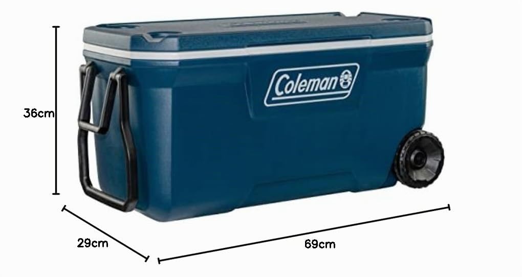 Coleman Xtreme 100QT glacière à roulettes