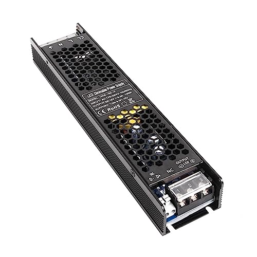 Fuente de alimentación LED 12V conmutada transformador regulable 100W 0-10V 6
