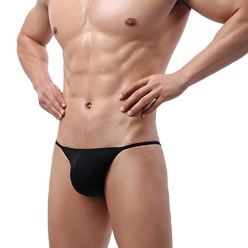 Men's Modal Briefs Sexy Men Underwear Low-rise Solid Underpants Comfortable Breathable Bikini Lingerie