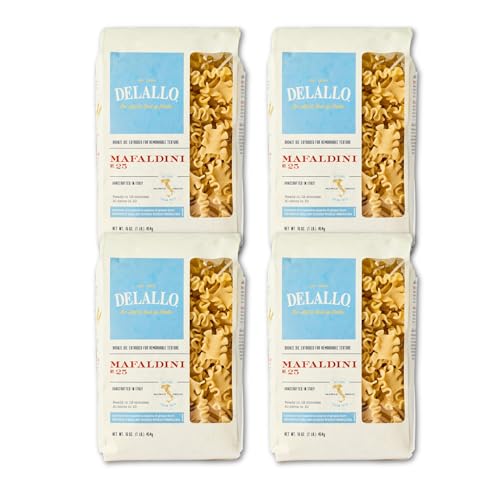 DeLallo Mafaldini Pasta, Mini Lasagna Noodles, Short...