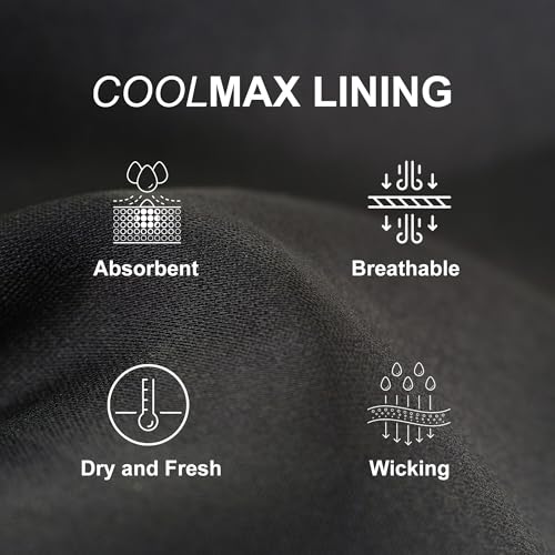 ROCKROOSTER Men's Comfortable Work Boots Non-Slip Wide Casual Shoes, Oil Resistant, Poron XRD, Coolmax, ASTM F2892-18 EH, Anti-Fatigue4