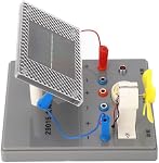 Solar Energy Conversion Kit, Physics Science Educational STEM Building DIY Dynamo Lantern with Motor Music Sounder Wind Blade for School Labs Demonstration