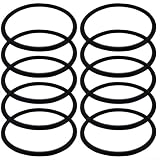 O-Ring-Zufuhrrohr-Ersatzmontage, für Zodiac 360 380 Poolreiniger-Teile, Dichtungsset zur Vermeidung von Lecks und Optimierung des Durchflusses, Schwarz (10 Stück)