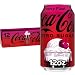 Coca-Cola Zero Sugar Cherry Float Soda Soft Drink Cans, 12 fl oz, 12 Pack