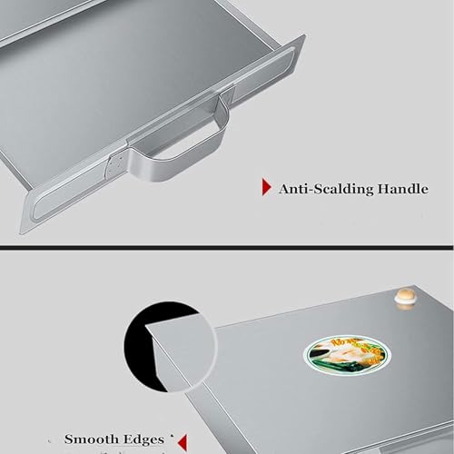 Cuiseur à vapeur pour cheung fun et rouleaux de riz inratables - 6