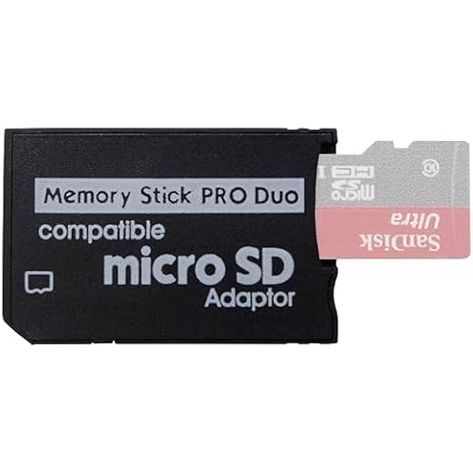 FOTOKINA Micro SD to Memory Stick Adapter