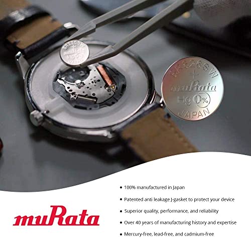 Murata 362 Battery SR721SW 1.55V Silver Oxide Watch Button Cell (5 Batteries) - Thumbnail 6