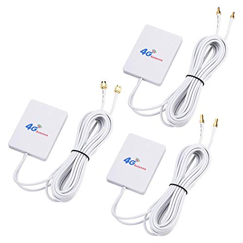 Bewinner-4G-3G-LTE-Antena-de-Alta-GananciaEnrutador-Movil-4G-3G-con-Cable-de-29m-para-Mejore-la-Cobertura-de-Red-de-Banda-Ancha-Movil-y-Las-Capacidades-de-Recepcion-WiFi-TS-9-SMA-CRC9TS9