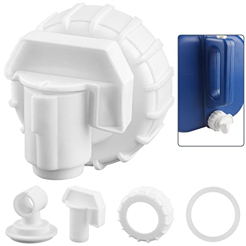 GRERTY 5-Gallon Water Jug Spigot for 5 Gallon Water jug. Water Carrier Jug Replacement Faucet Assy. Compatible with 5 Gallon Water Carrier Model Sealed and Durable Water Jug Spout.