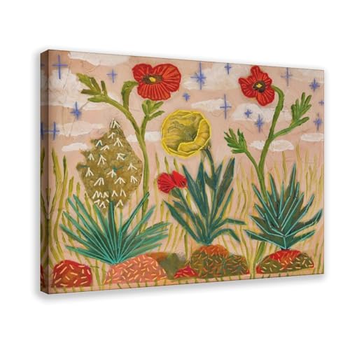 California Poppy Art tableau moderne sur toile haute qualite