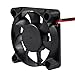 MELIFE 6Pcs 5010 3D Printer Fans DC 12V 50mmx50mmx10mm Quiet Brushless Cooling Fan DIY Cooling Ventilation Exhaust 2Pin Oil Bearing Fan.