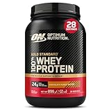 Optimum Nutrition Gold Standard 100% Whey, Proteína, Sabor Chocolate y Mantequilla de Cacahuete, 896g, 28 Servicios, Paquete Puede Variar