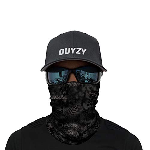 OUYZY Face Scarf Cover Mask - Sun Dust Bandanas for Fishing Motorcycling Running