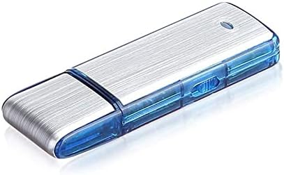 Registratore Vocale Digitale Podazz 8GB - Mini USB Con Custodia Metallica - 90 Ore Registrazione - Per Riunioni E Lezioni