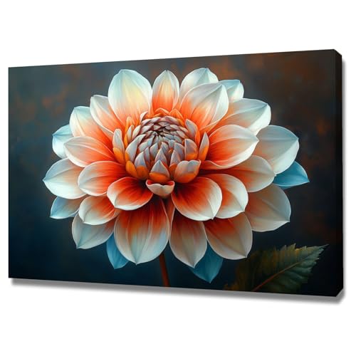 Poster d'art mural moderne TERUEA avec cadre blanc de qualité supérieure 60x90cm