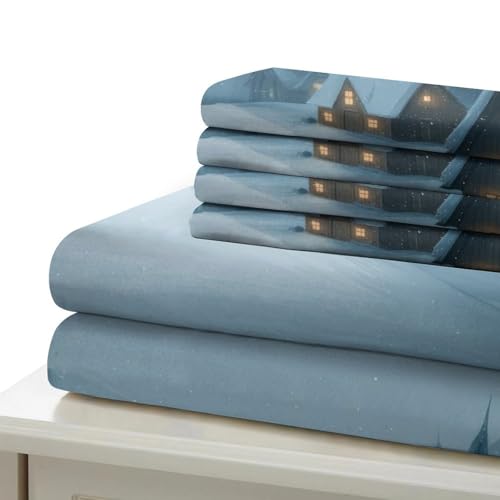 Housse de couette loup fermeture éclair parure de lit résistante