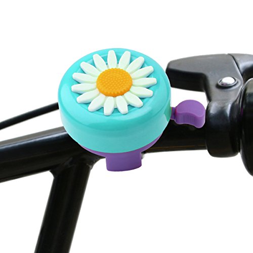 Paliston Kid's Bike Bell, Bicycle Bell For Girls, Bike Horn, Toddler Bike Bells (Blue & Purple) #TOP1