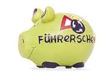  KCG Sparschwein Führerschein - Kleinschwein Spardose