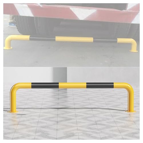 HCZKIUJY Anti-Collision Guardrail Parking Post, U-Shaped Bollard for Driveway and Garage Safety Protection (47.24 x 11.8inch)