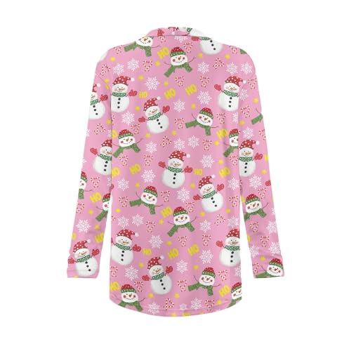 Image of Fall Maple Leaf Cardigan Sweaters for Women Long Sleeve Cardigan Soft Drape Open Front Dusters V-Neck Jackets Dressy