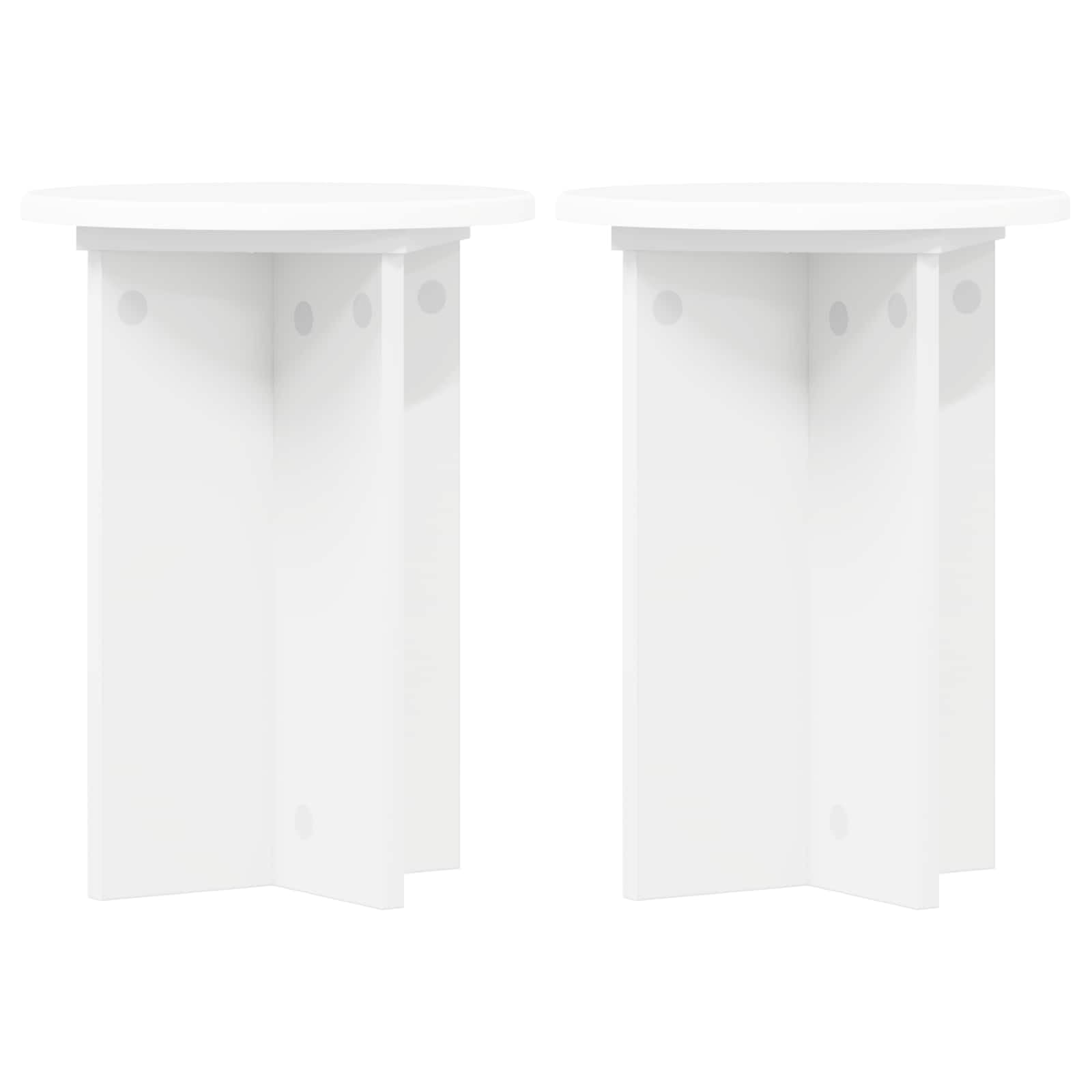 Stojak na rośliny 2 szt. 40 cm inżynieria drewniana