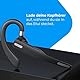 NK Kabelloser Bluetooth 5.0 Ohrhörer mit 450 mAh Ladeetui, Freisprechfunktion, Mikrofon, klarer Sprachaufnahme-Technologie, 100 mAh Akku; Sehr leicht – Für iPhone und Android, Schwarz
