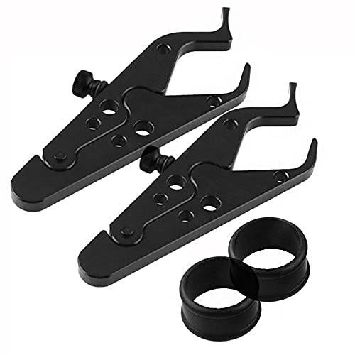 Bloque-accélérateur en aluminium anodisé noir pour stabiliser la vitesse de votre moto