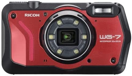 Amazon.com : Ricoh WG-7 Waterproof Digital Camera (Red) : Electronics 