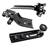 BST BSSP 3 Sets Sliding Door Roller Bracket 924-142 924-143 924-144 Compatible with1996-2019 Chevy Express 1500 2500 3500 4500 GMC Savana 1500 2500 3500 4500,Right Lower&Lower Door Roller Bracket