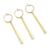 Perfekt für Anime-Fans. ALTcompluser 3 Stk Anime One Piece Roronoa Zoro Ohrringe Ohrklemmen Cosplay Ohrschmuck für Damen Mann
