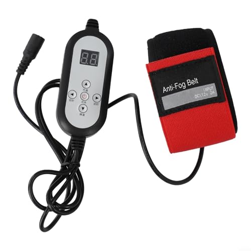 Zoegneer Sangle astronomique pour télescope chauffant avec contrôle intelligent de la température, bande chauffante anti-condensation alimentée par 12 V DC5521 pour divers objectifs d'appareil photo A