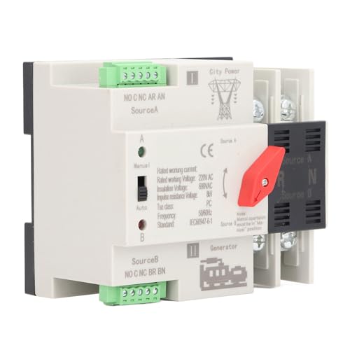 Commutateur de transfert automatique AC220V évite les coupures réseau