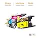E-Z Ink Compatible Ink Cartridge Replacement for Brother LC75 LC71 LC79 XL to Use with MFC-J6510DW MFC-J6710DW MFC-J6910DW MFC-J280W MFC-J425W (5 Black, 3 Cyan, 3 Magenta, 3 Yellow) 14 Pack