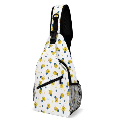 Mochila Crossbody Ligera con Correa Ajustable para Senderismo miniatura 1