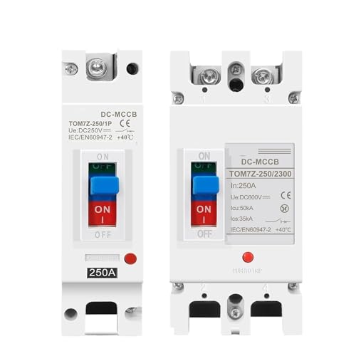 MCCB protection contre les surcharges interrupteur protecteur solaire 1P