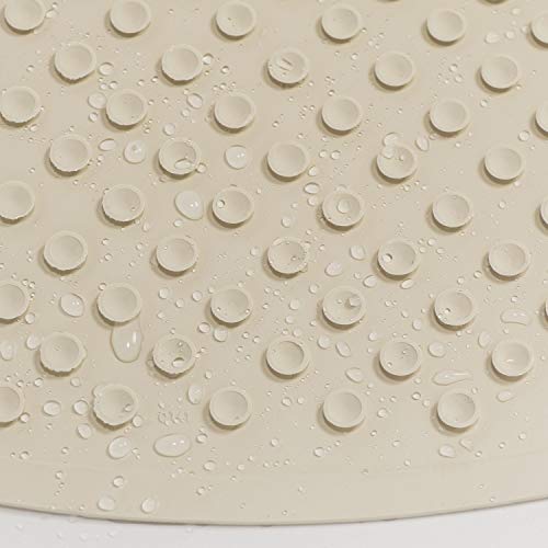 Sealskin Rubelle Ant-Slip Mat, Rubber, Beige, 52 x 0.4 x 52 cm