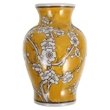 Sélection de cadeaux spéciaux : vase à fleurs de style chinoiserie. avec son style chinois revisité et son design créatif, ce vase de bureau en céramique constitue un cadeau raffiné, symbole de vœux et d’appréciation culturelle