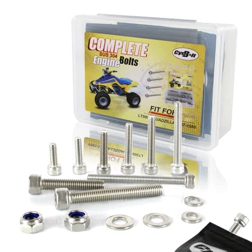 SUS304 ATV Sock Head Engine Bolt Set Fit for LT500R